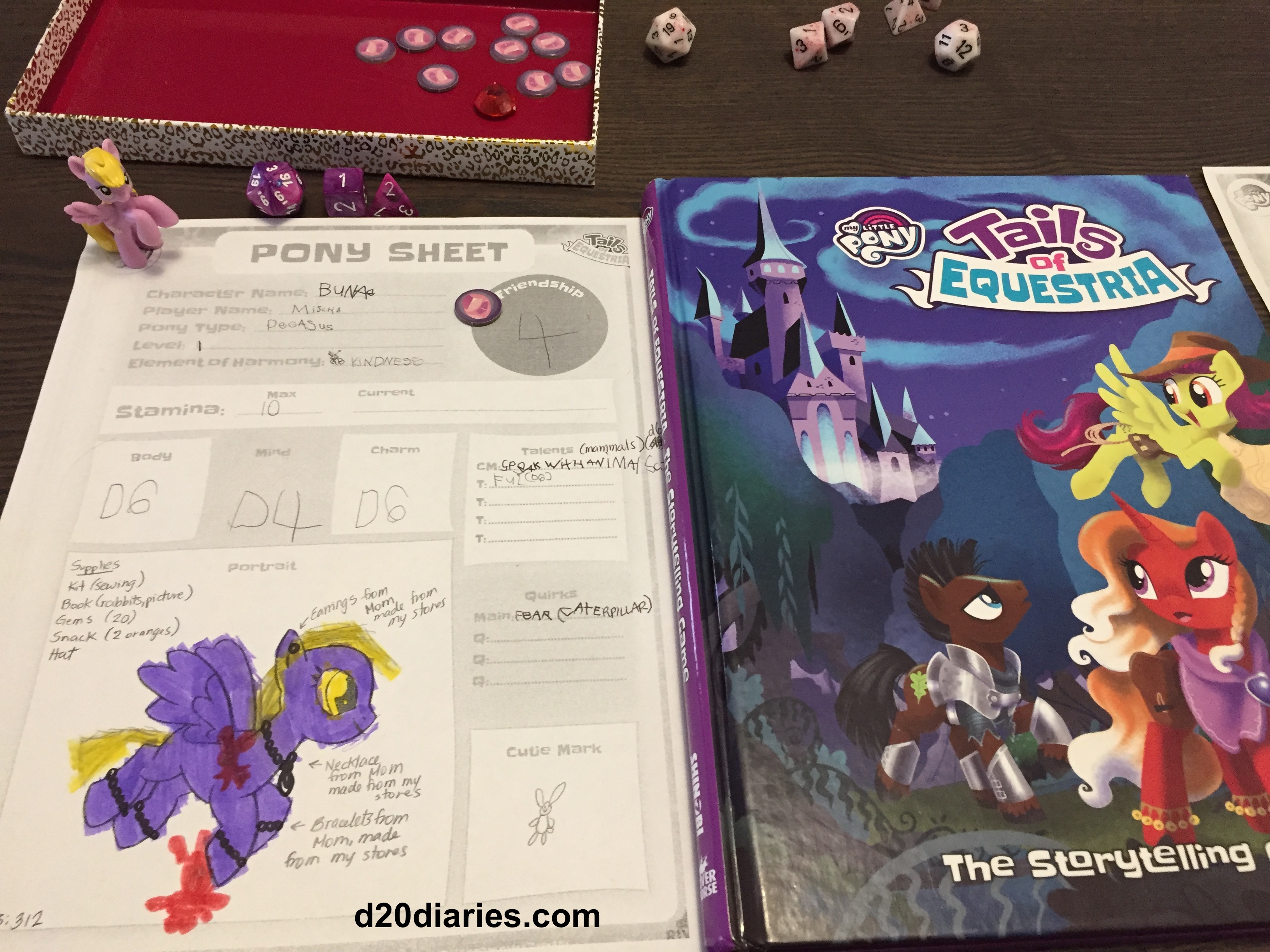 My Little Pony Tails of Equestria RPG Festival of Lights Adventure Expansion 